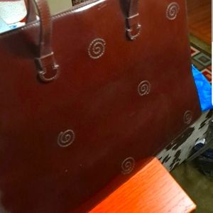 Furla large Portfolio Patent Leather